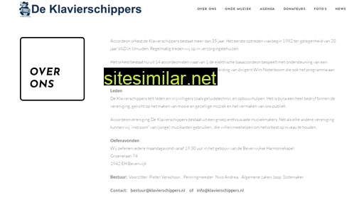 klavierschippers.nl alternative sites