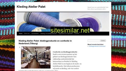 kledingatelierpalet.nl alternative sites