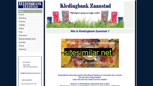 kledingbankzaanstad.nl alternative sites