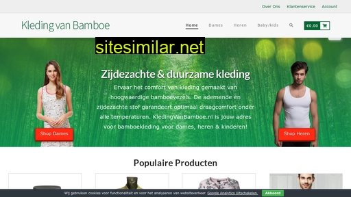 kledingvanbamboe.nl alternative sites