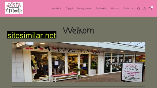 kledingwinkeltmaatje.nl alternative sites