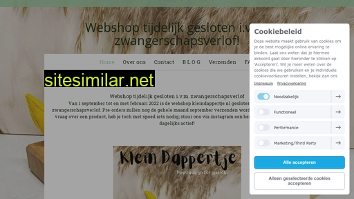 kleindappertje.nl alternative sites