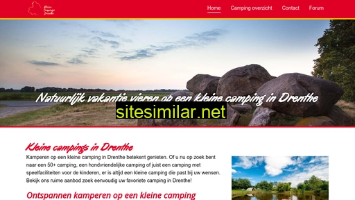 kleinecampingsdrenthe.nl alternative sites