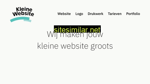 kleinewebsite.nl alternative sites