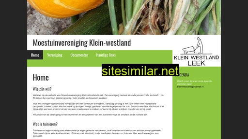 kleinwestlandleek.nl alternative sites