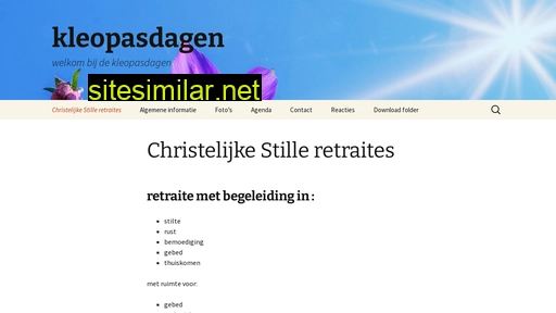 kleopasdagen.nl alternative sites