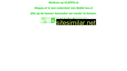 kleppo.nl alternative sites