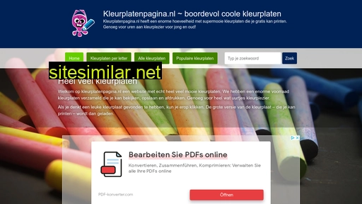 kleurplatenpagina.nl alternative sites