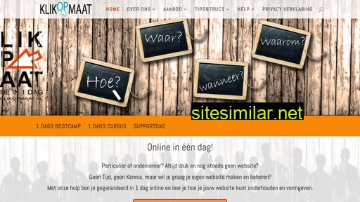 klikopmaat.nl alternative sites