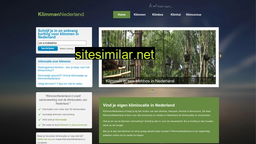 klimmennederland.nl alternative sites