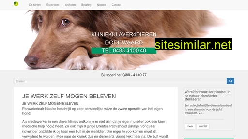 kliniek-klaver4dieren.nl alternative sites