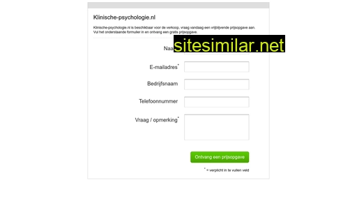 klinische-psychologie.nl alternative sites