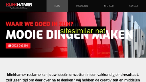 klinkhamerreclame.nl alternative sites