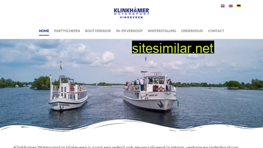 klinkhamerwatersport.nl alternative sites