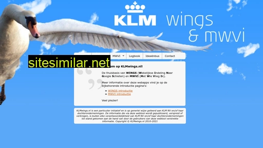 klmwings.nl alternative sites