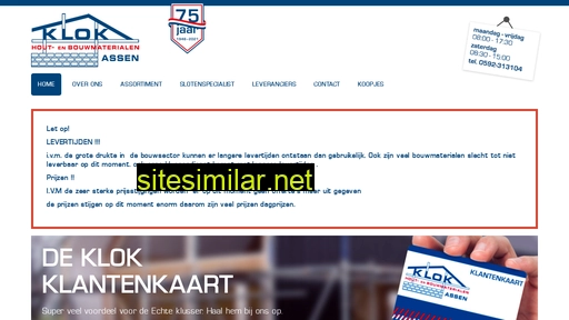 klok-bouwmaterialen.nl alternative sites