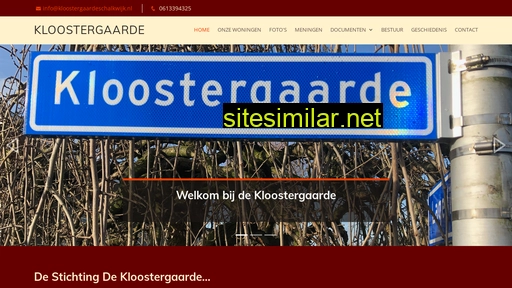 kloostergaardeschalkwijk.nl alternative sites