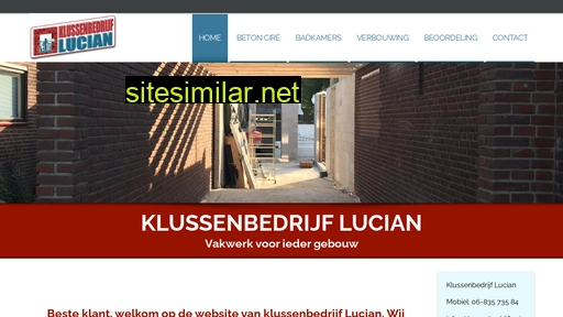 klusbedrijflucian.nl alternative sites