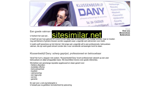 klussenbedrijfdany.nl alternative sites