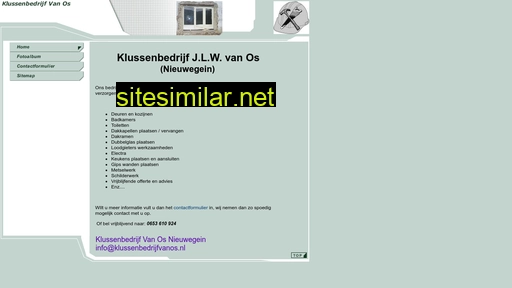 klussenbedrijfvanos.nl alternative sites