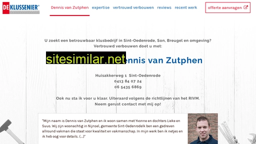 klussenierdennisvanzutphen.nl alternative sites