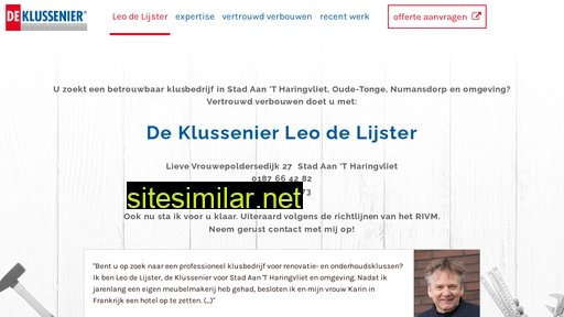 klussenierleodelijster.nl alternative sites