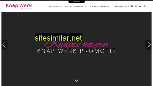 knapwerkpromotie.nl alternative sites