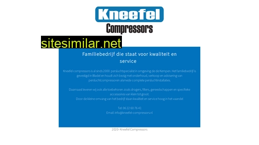 kneefel-compressors.nl alternative sites