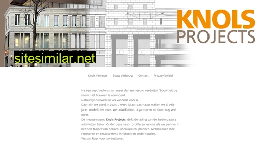 knolsprojects.nl alternative sites