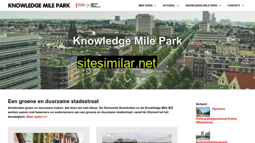 knowledgemilepark.nl alternative sites