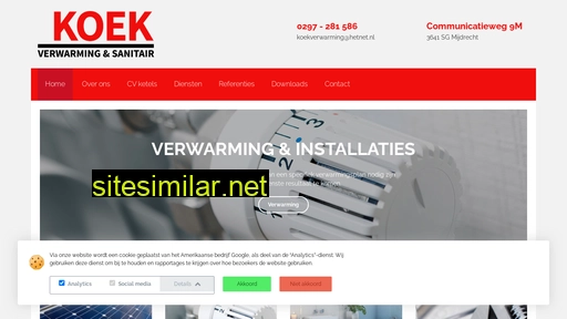 koekverwarming.nl alternative sites