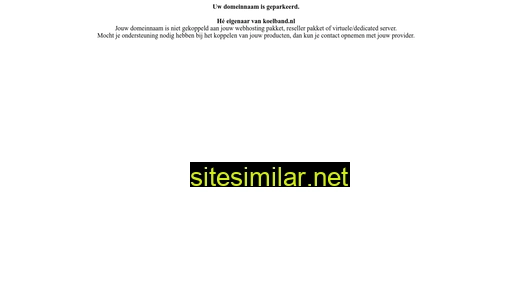 koelband.nl alternative sites