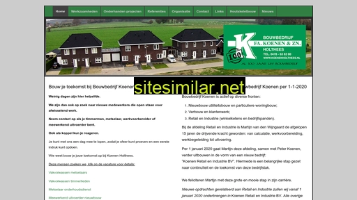 Koenenholthees similar sites