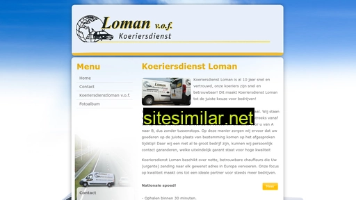 koeriersdienstloman.nl alternative sites