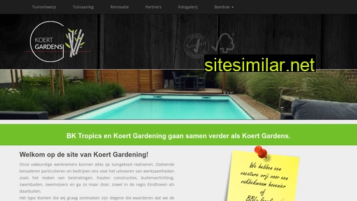 koertgardening.nl alternative sites