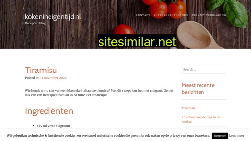 kokenineigentijd.nl alternative sites