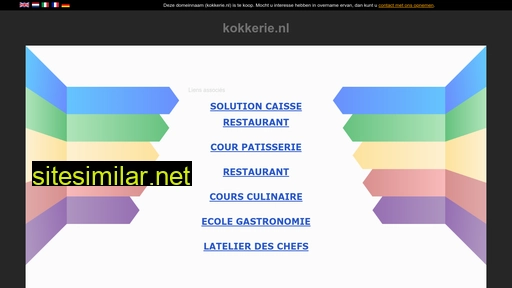 kokkerie.nl alternative sites