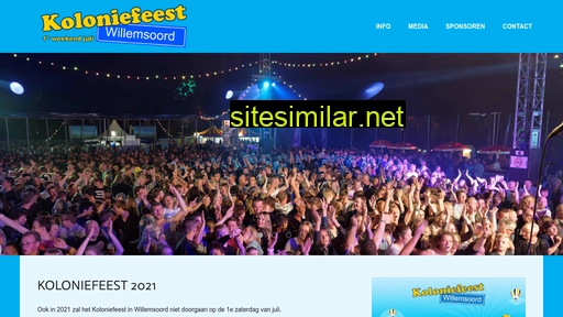 koloniefeest.nl alternative sites