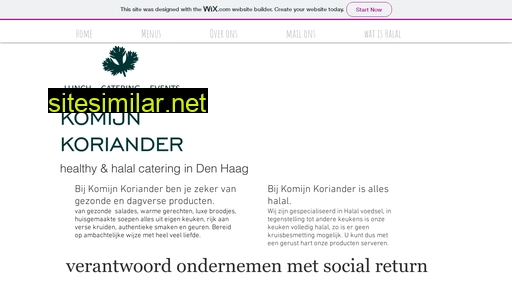 komijnkoriander.nl alternative sites