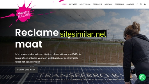 kompleetreclame.nl alternative sites