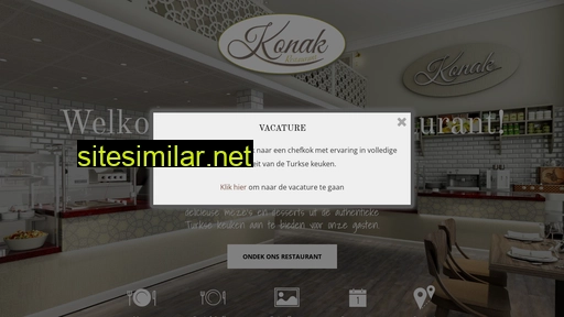 konakrestaurant.nl alternative sites