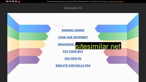 konami.nl alternative sites