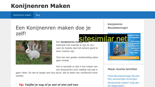 konijnenrenmaken.nl alternative sites