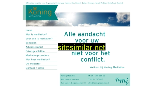 koningmediation.nl alternative sites