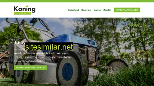 koningtuinservice.nl alternative sites