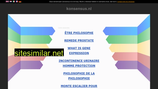 konsensus.nl alternative sites