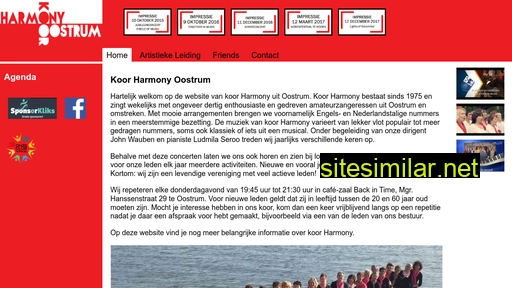 koorharmony.nl alternative sites