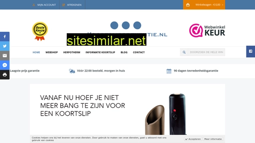 koortslippreventie.nl alternative sites