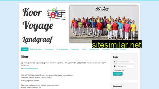 koorvoyage.nl alternative sites
