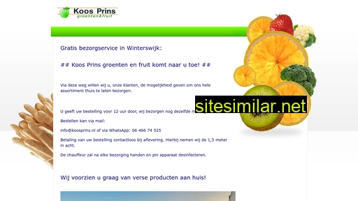 koosprins.nl alternative sites